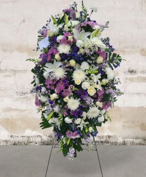 Wonderous White and Lavender Spray  FHF-S64822