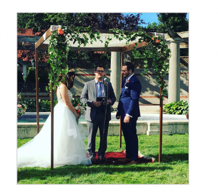 Wood Chuppah Rental NYC/NJ Self-Assembled