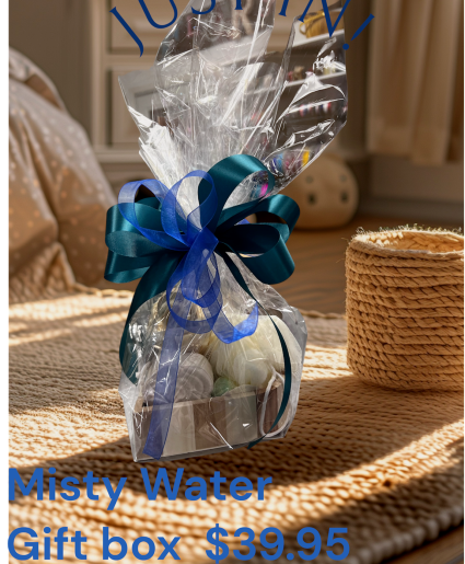 Wood Spa Day Gift Basket  Misty Water Aromatherapy Plus 