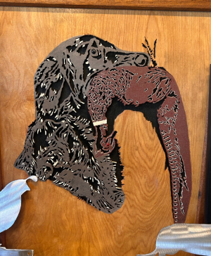 Wooden carved Artwork art