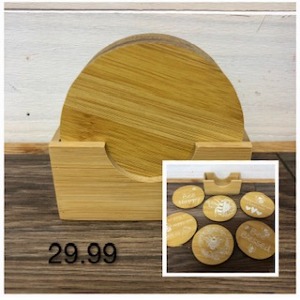Wooden Coasters 