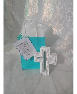 Wooden Memorial Cross  Gift