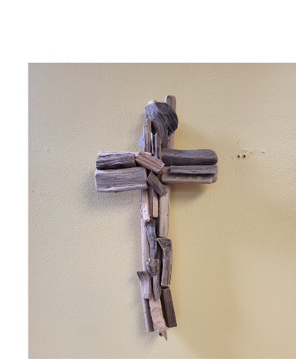 Wooden Pieces Cross 