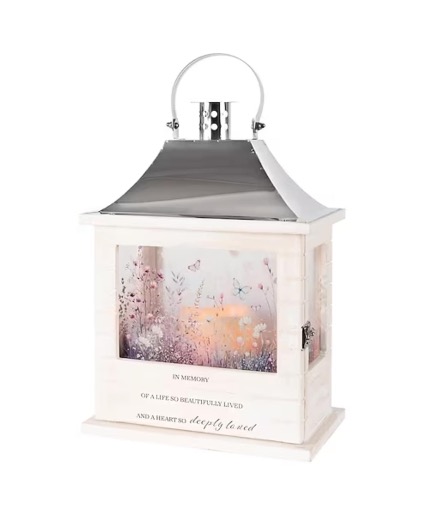 Wooden Slat Lantern 