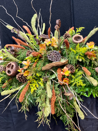 Woodland Experience Tribute Spray  funeral 