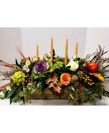Woodland Treasure Box Arrangement