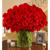 WOW!  100 Roses Arranged