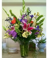 Wow Bouquet Colorful mix Mixed arrangement