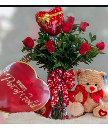 WOW VALENTINES PACKAGE  in Lake City, FL | LAKE CITY FLORIST