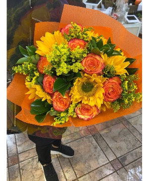 Wrapped Bouqet Arrangements
