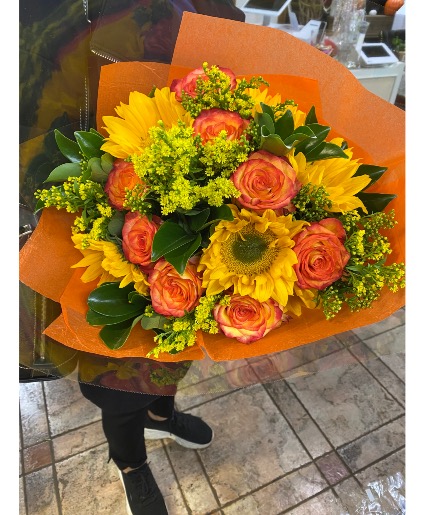 Wrapped Bouqet Arrangements