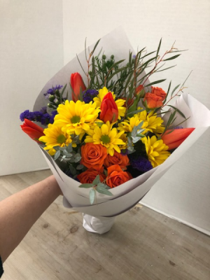 Wrapped Bouquet Arrangement