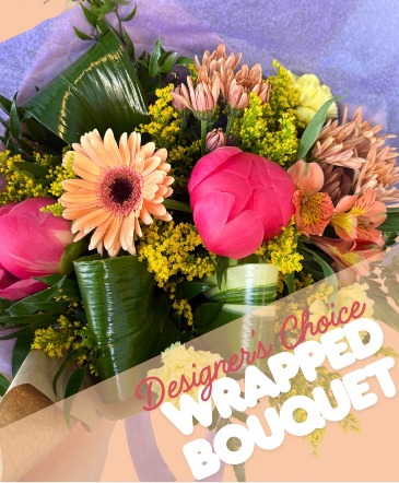 Wrapped Bouquet Designer's Choice in Mcminnville, OR | POSEYLAND FLORIST