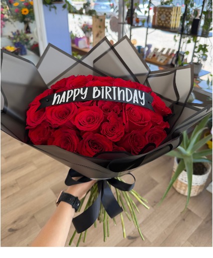 Wrapped Red Roses *SPECIAL* 