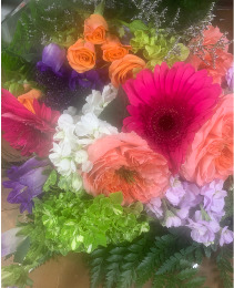 Wrapped Cut Flowers 