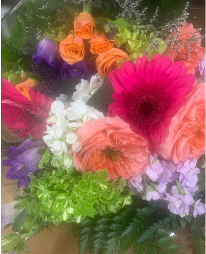 Wrapped Cut Flowers 