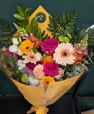 Wrapped Flower Bouquets 