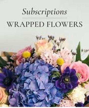Wrapped Flower Subscriptions Wrapped Florals in Coalport, PA | The Wild Hare Florals Ferns & Finds LLC