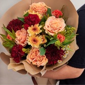 Wrapped in Autumn Wrapped Bouquet