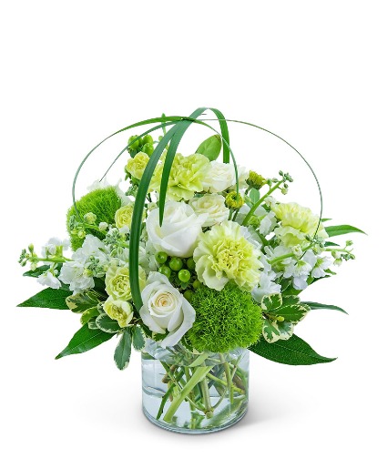 Wrapped in Cashmere Flower Arrangement