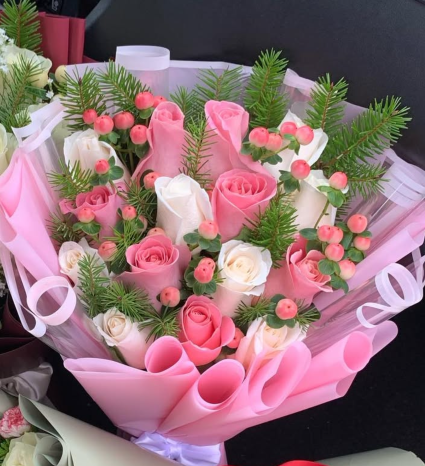 Wrapped in Pink Paper 