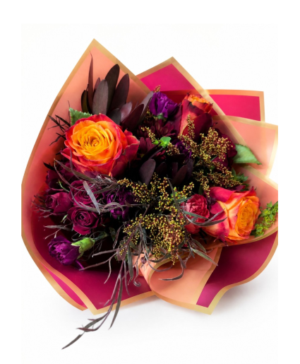 Wrapped Spice Bouquet Wrapped Flowers