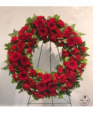 Wreath #3 Red Remembrance  