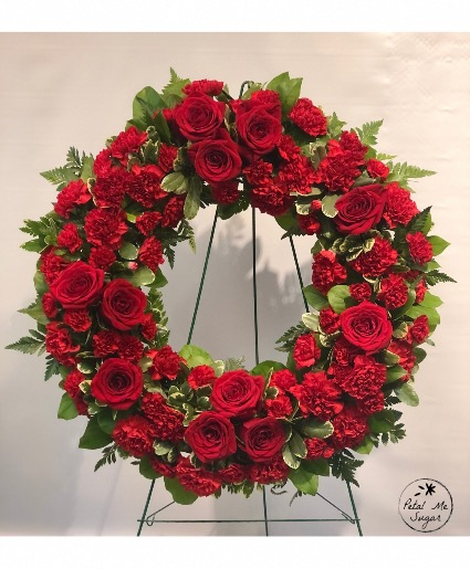 Wreath #3 Red Remembrance  