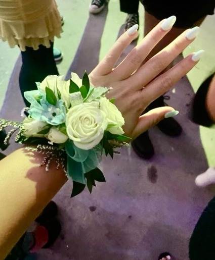 Wrist Corsage  Fresh flower Wearable