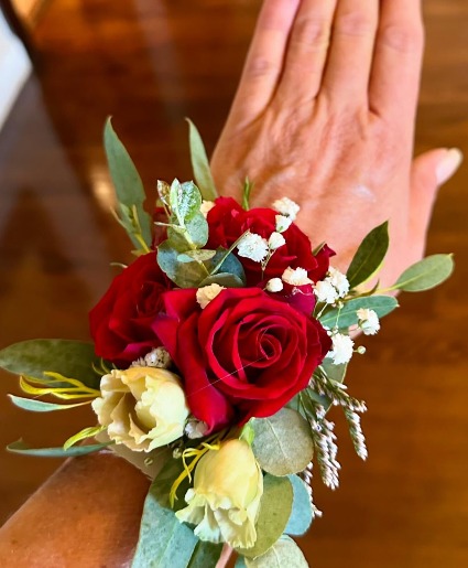 Wrist Corsage  Fresh flower Wearable