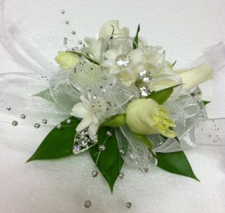 Wrist Corsage, Prom Queen corsage