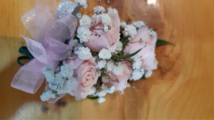 Wrist Corsage with Roses 