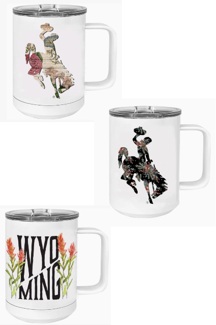 Wyoming 12oz Travel Mug 
