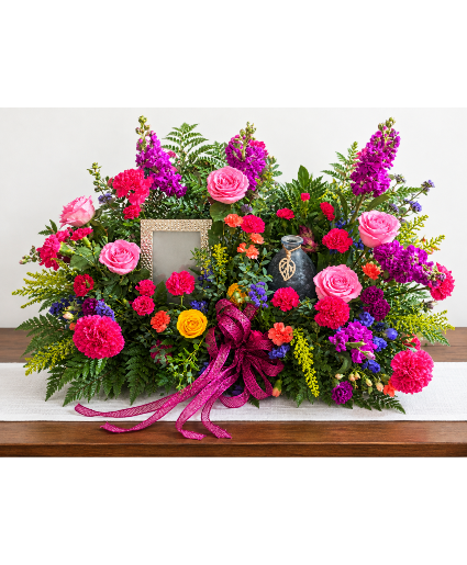 XL Memorial Urn & Photo Arrangement  