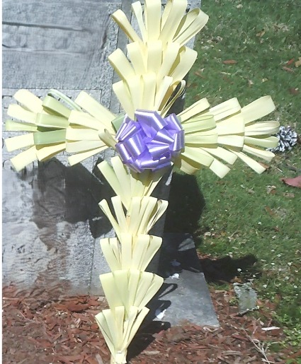 XL PALM CROSS IN STORE IN STORE PRICING ONLY. CALL FOR PLACEMENT PRICE