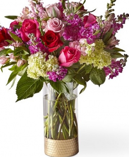 Peonies and hydrangeas 