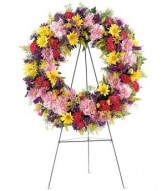 TELEFLORA'S ETERNITY WREATH Funeral Spray
