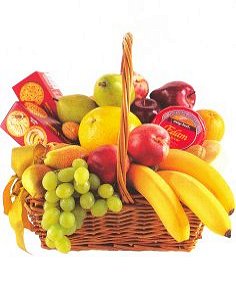 FRUIT & GOURMET BASKET 