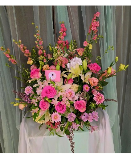 XXL Pink Sweet Memories Sympathy