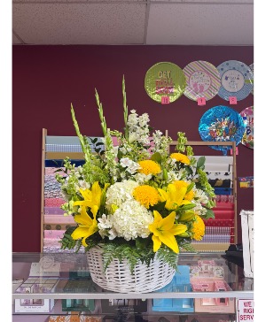 Yellow  Basket