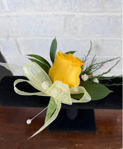 Sunshine Boutonniere  Prom Boutonniere