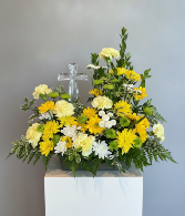 Yellow Crystal Cross 