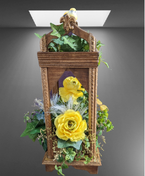 Yellow Gazebo Artificial