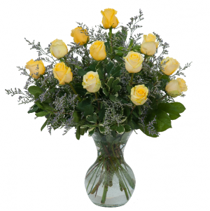 Yellow Rose Beauty Arrangement