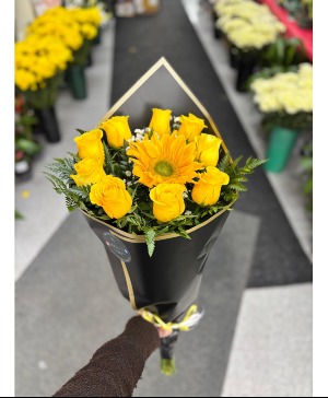 Yellow rose bouquet bouquet 