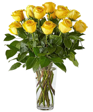  Yellow Rose Bouquet Various