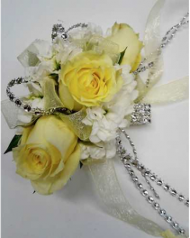 Yellow Rose Corsage 