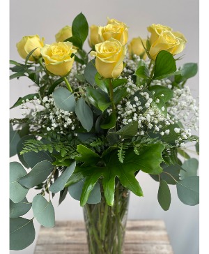 Dozen Yellow Roses 