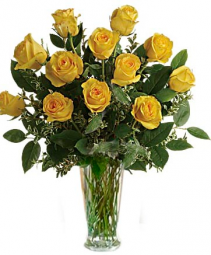 Yellow Roses 1 Dozen, 2 Dozen, or 3 Dozen