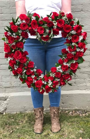 You are My Heart  Fresh Wreath